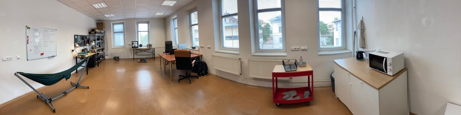 Panorama of the office