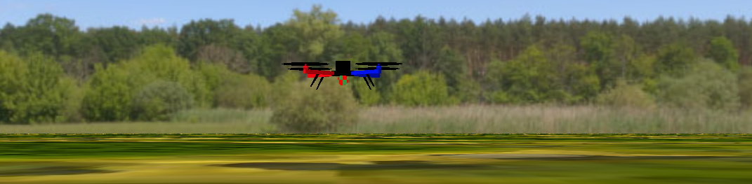 UAV haptic control using Novint Falcon - pt 1